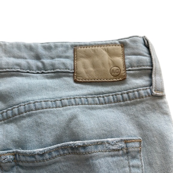 AG | Adriano Goldschmied Light Wash Distressed Ex Boyfriend Slim Jeans - Size 27 - Picture 7 of 15